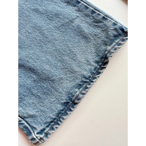 Vintage GAP Y2K Medium Vintage Wash Tab Front Flare Flared Jeans, Size 8 - Picture 5 of 12